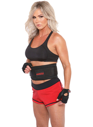 Grizzly Fitness Bear Hugger Nylon Pro Weight Training Belt, 6", Extra Large, 8836-04-6-BLK, Black