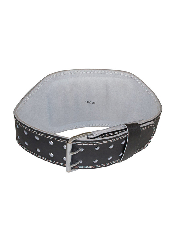 Grizzly Fitness Pacesetter Padded Pro Weight Belt, 6", Small, 8444-04-6-BLK, Black