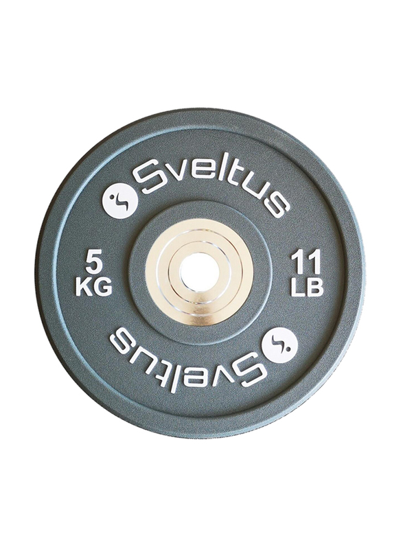 Sveltus Olympic Competition Disc, 5 KG, Grey