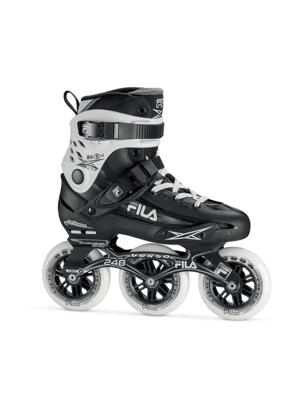 

Fila Houdini Pro Inline Skates, 9, Black/White