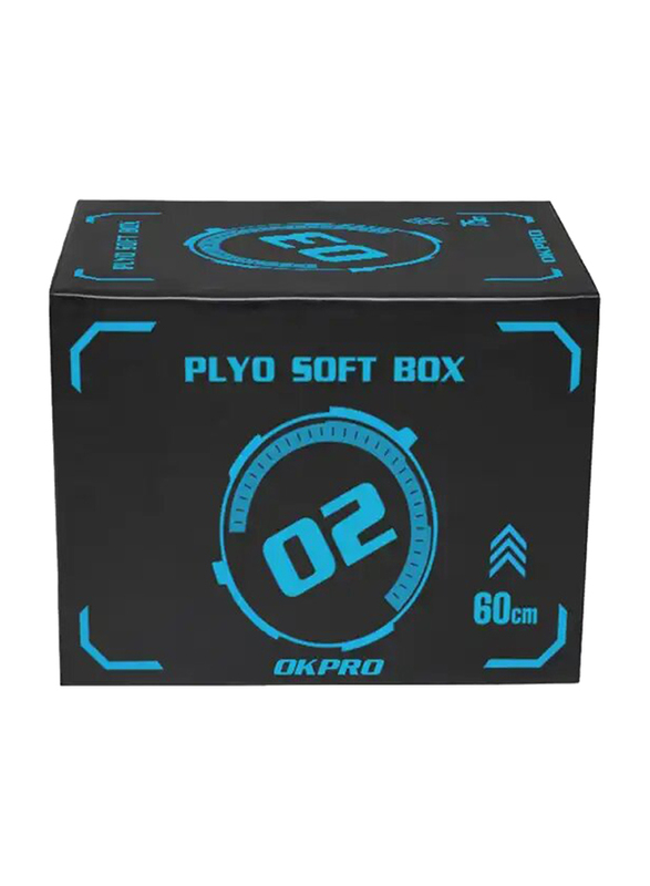 Okpro 3-in-1 Soft Jump Box, OK0049E-2, Blue/Black