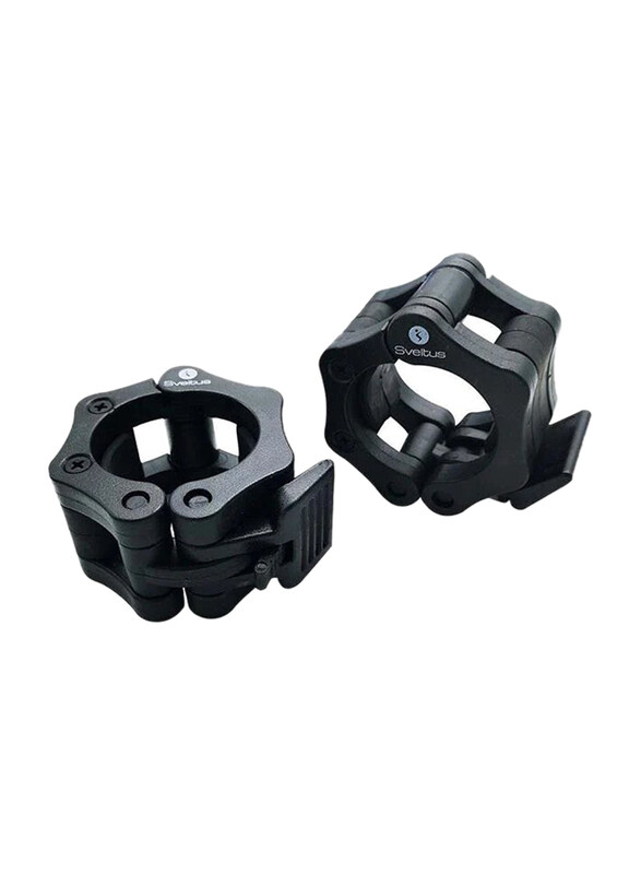 

Sveltus Lock Jaw Collar, 2 Piece, Black