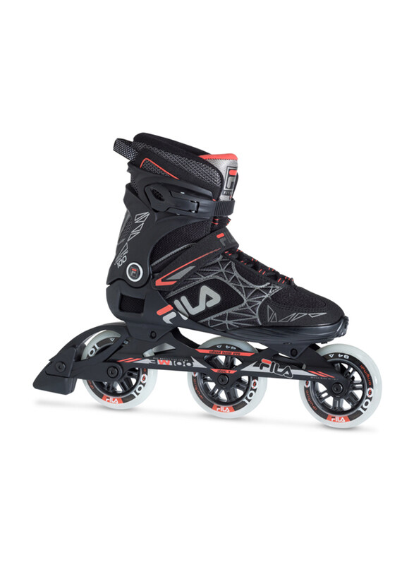 

Fila Legacy Pro 100 Inline Skates, 8, Black/Red