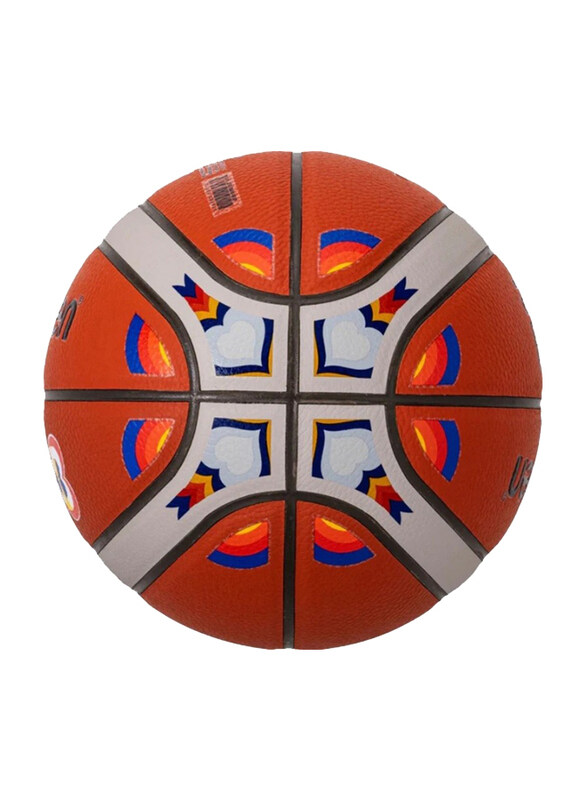 Molten FIBA Approved Basketball, Size 7, B7G3800-M3P, Brown/White