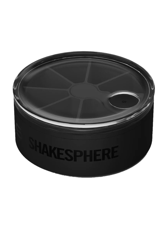 ShakeSphere 1 Unit Magnetic Pill Storage, Black