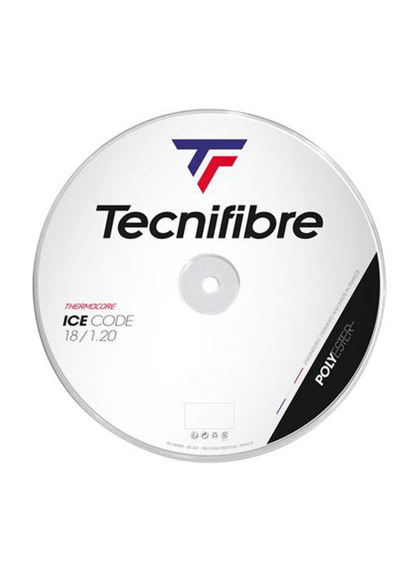Tecnifibre Bob Ice Code Tennis String, 200m, 1.20mm, White