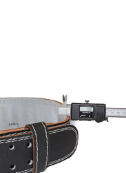 Grizzly Fitness Pacesetter Padded Pro Weight Belt, 6", Extra Large, 8464-04-6-BLK, Black