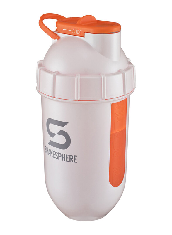 

Shakesphere Grey Logo Tumbler View, 700ml, Pearl White