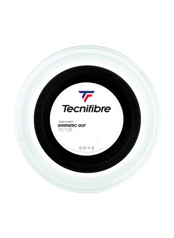 

Tecnifibre Bob Synthetic Gut Tennis String Reel, 200m, Black