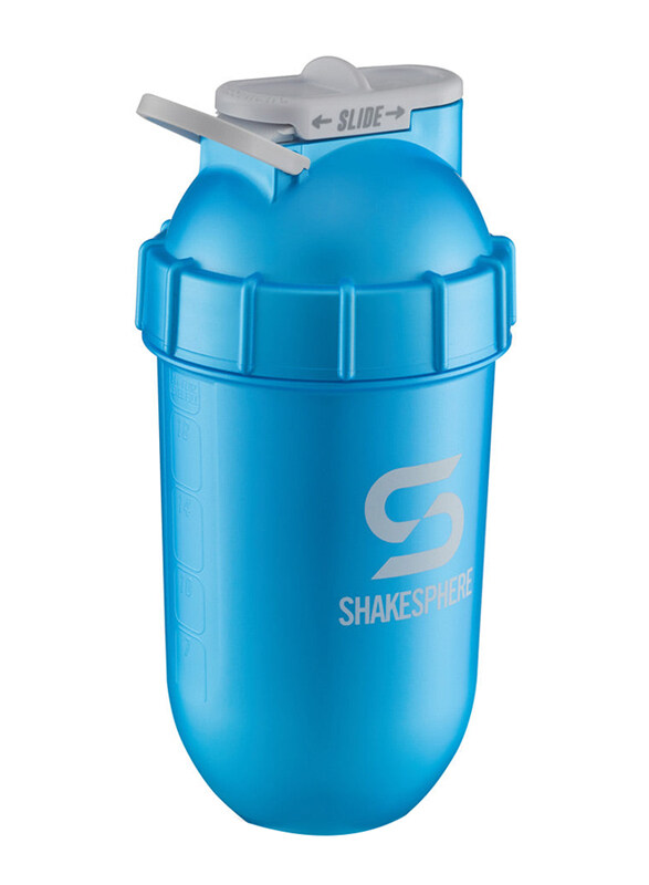 

Shakesphere 700ml White Logo Tumbler Original, Metallic Cyan