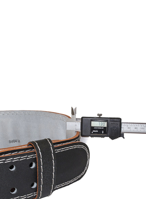 Grizzly Fitness Pacesetter Padded Pro Weight Belt, 4", Small, 8464-04-4-BLK, Black