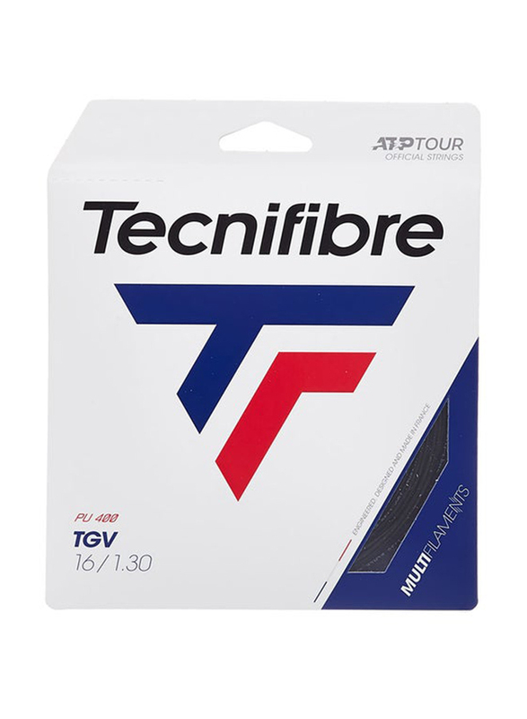 Tecnifibre Tgv Naturel Tennis String, 1.30mm, Natural