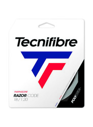 Tecnifibre Razor Code Tennis String, 1.20mm, White
