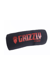 Grizzly Fitness Elbow Sleeve, Small, 8172-04-BLK, Black/Red