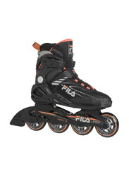 Fila Legacy Comp Lady Inline Skates, 6, Black/Salmon