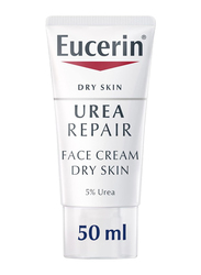 Eucerin Urea Repair Plus 5% Urea Face Cream with Ceramide and Lactate, 50ml