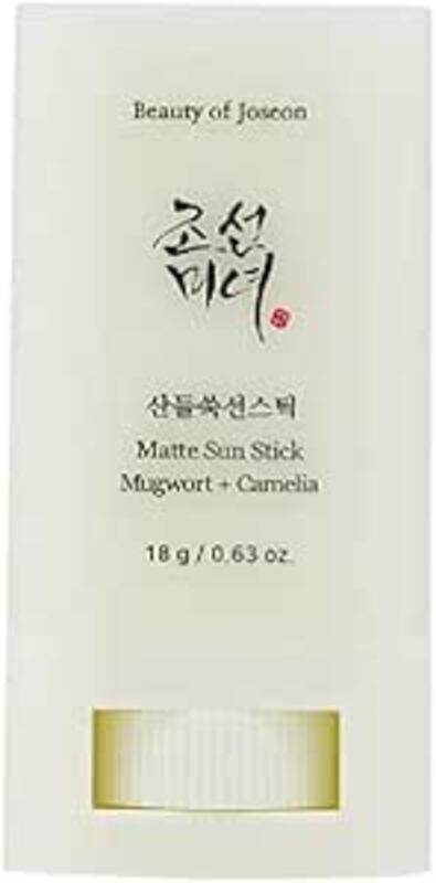 

Beauty Of Joseon Matte Sun Stick Mugwort Plus Camelia 18g