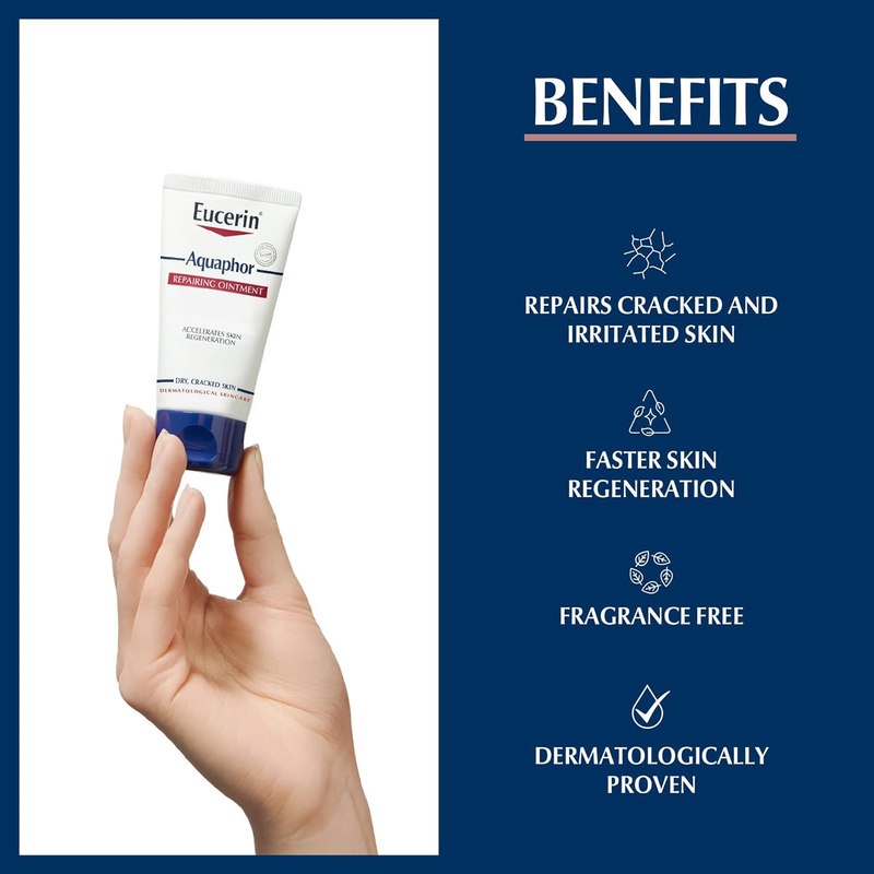 Eucerin Aquaphor Soothing Body Skin Balm with Glycerine and Panthenol, 45ml