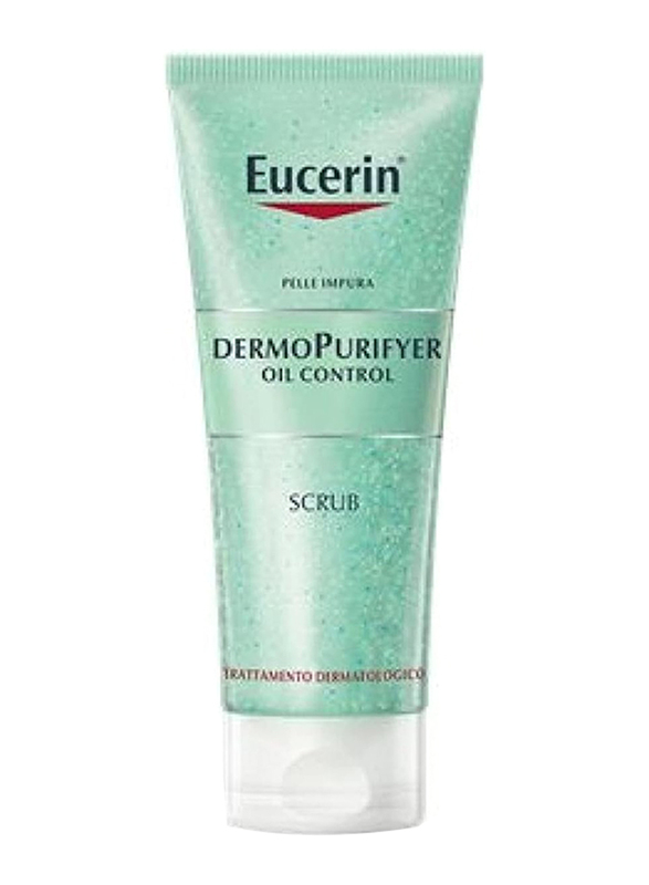 Eucerin DermoPurifyer Oil Control Facial Scrub for Oily Skin, 100ml