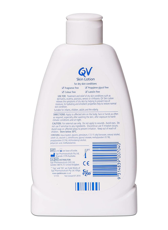 Ego QV Skin Lotion, 250ml