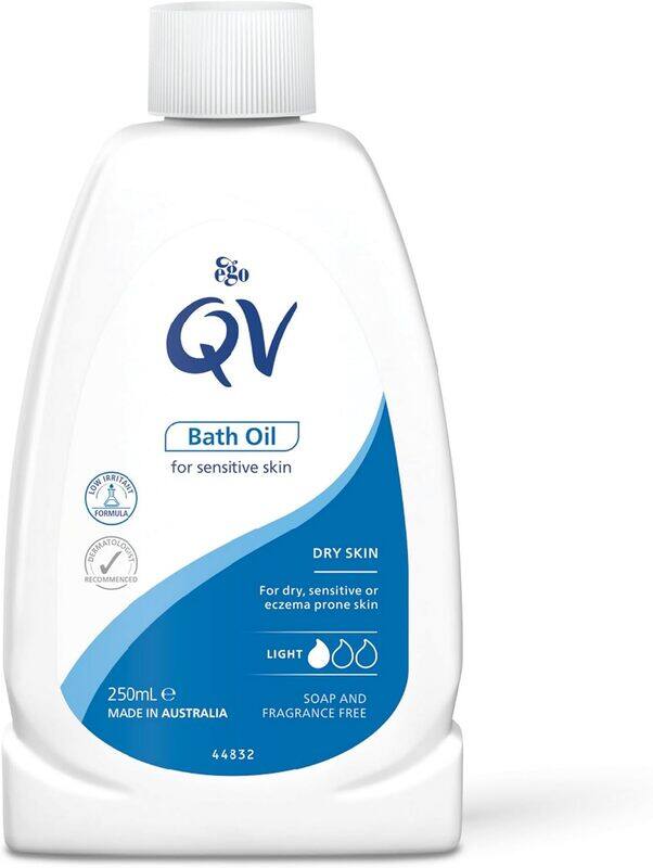 

QV Bath Oil, to manage dry skin conditions