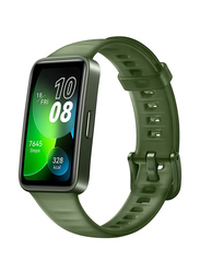 Huawei Silicone Band 8 Smartwatch, Emerald Green