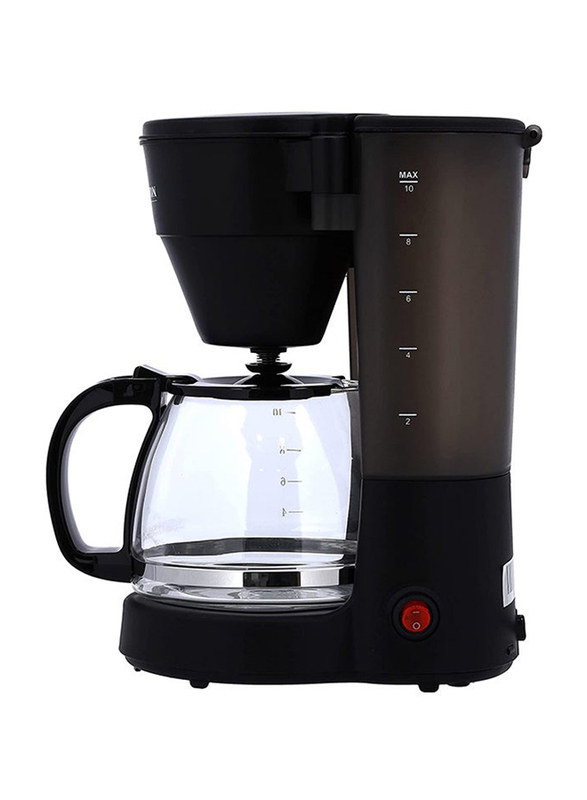 Krypton 1.25L Filter Coffee Machine, 600W, KNCM6232, Black