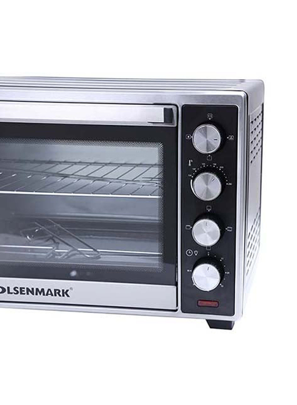 Olsenmark 45L Convection Oven, 2000W, OMO2266G, Black/Silver