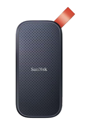 SanDisk 2TB SSD External Portable Solid State Drive, Up to 800MB/s, USB-C, USB 3.2 Gen 2, SDSSDE30-2T00-G26, Black