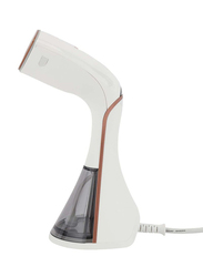 Geepas Handheld Garment Steamer with Turbo Extreme Performance, 0.25L, 1500W, GGS25035, White/Pink