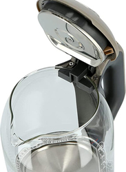 Olsenmark 1.8L Electric Glass Kettle, 1500W, Omk2394, Multicolour