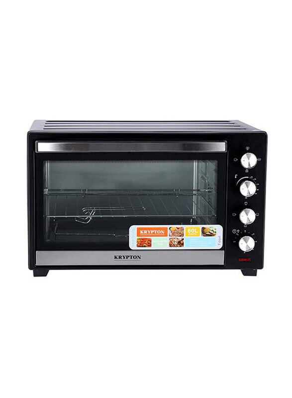 

Krypton 60L Kitchen Electric Oven, 2000W, KNO5322, Black