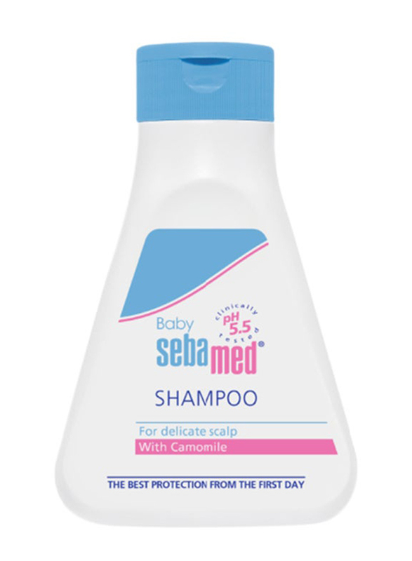 Sebamed 150ml Baby Shampoo with Camomile for Delicate Scalp, White