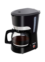 Geepas 1.5L Coffee Maker, 850W, GCM6103, Black