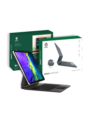Green Lion Magic Wireless Arabic/English Keyboard Compatible with iPad 10.9" & 11", 500mAh, GNMGKEYBK, Black