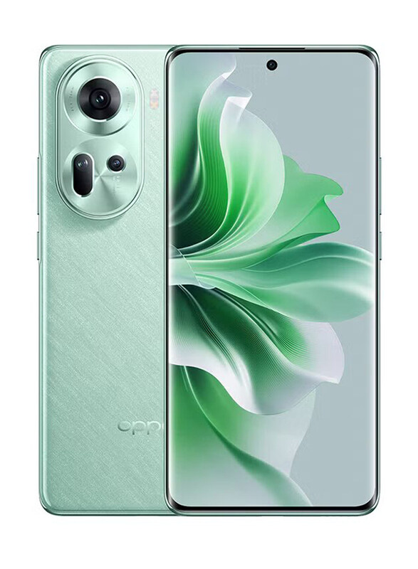 

OPPO Reno11 256GB Wave Green, 12GB RAM, 5G, Dual Sim Smartphone, UAE Version
