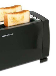 Olsenmark Bread Toaster, 1400W, OMBT2399, Black