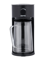 Geepas 2.5L Ice Tea/ Coffee Maker with Permanent Nylon Filter, 700W, GCM41516, Black