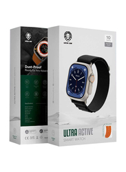 Green Lion 49mm Ultra Smartwatch, Titanium/Black