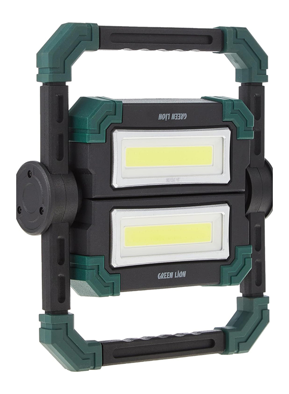 Green Lion 2000mAh 360° Portable Light, 1000lm, Black