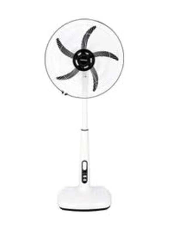 Krypton Stand Fan With Light, 38W, KNF6245, White