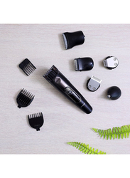 Olsenmark 12-in-1 Professional Grooming Set, Black/Silver