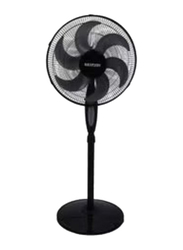 Krypton Stand Fan With Remote Control, 75W, KNF6159, Black