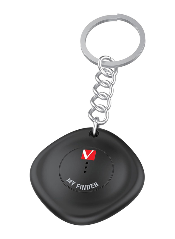 Verbatim Bluetooth Tracker Key Finder with Replaceable Battery, Black