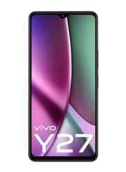 Vivo Y27 128GB Burgundy Black, 6GB RAM, 4G LTE, Dual Sim Smartphone, Middle East Version