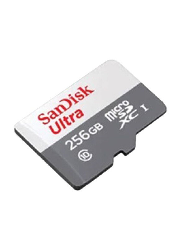 

SanDisk 256GB Ultra MicroSDXC UHS 1 Memory Card, Multicolour