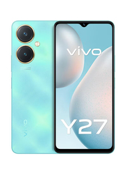 Vivo Y27 128GB Sea Blue, 6GB RAM, 5G, Dual Sim Smartphone, Middle East Version