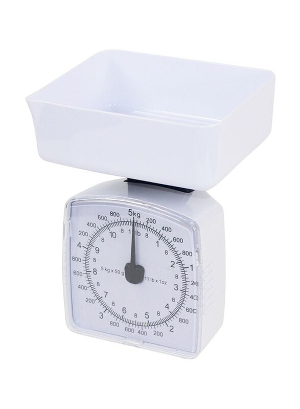 

Geepas Portable Highly Durable Kitchen Scale, White