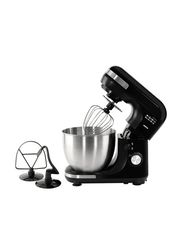 Geepas Multi Functional 7 Level Mixing Speed Stand Mixer, GSM43013, Black/Silver