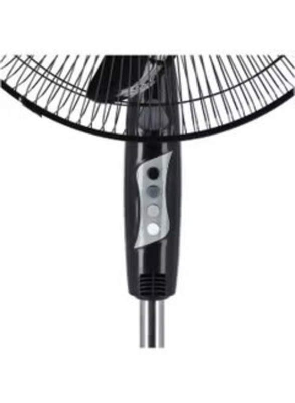 Olsenmark 3 Speed Stand Fan With 75 Degree Horizontal Oscillation, 45W, OMF1738NH, Black